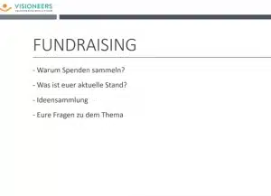 Fundraising